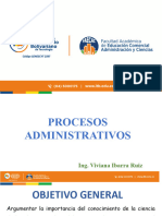 Procesos Administrativos Unidad 1