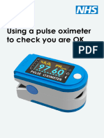 Pulse Oximeter Easy Read 2022 Digital