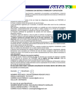 Formato Solicitud de Subsidios Con Destino A Formación y Capacitación