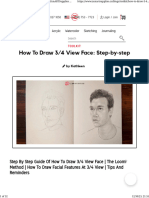 4 View Face - Step-By-step - ZenARTSupplies - Inspiring The Artist in Everyone