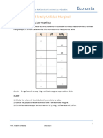 Actividad 2 - Utilidad Total y Utilidad Marginal