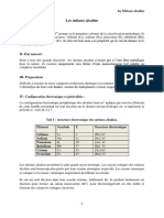 2.les Métaux Alcalins 2022