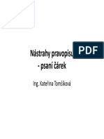 Czech Language Nastrahy Pravopisu III Carky
