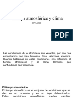 Tiempo Atmosferico y Clima 20 de Enero de 2021