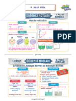 9.sınıf Fizik 1.dönem 2.yazılıya Hazırlık 2024 - A4