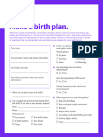Birth Plan 2