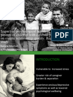 Impact of Psychological Health of Parents of Children