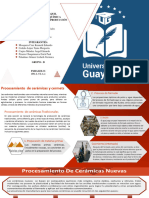 Transformación de Materiales - T3 Procesamiento de Cerámicas y Cermets