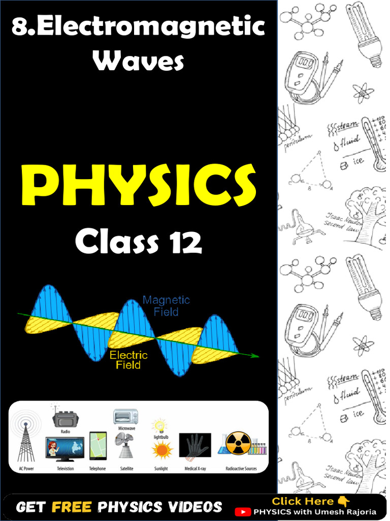 Class 12 Electromagnetic Waves Notes | PDF | Wellness