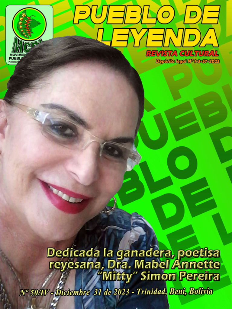 Homenaje a Mabel Annette Simon Pereira | PDF | Bolivia | Amor