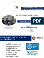 Funciones de Salud Pública-Comunitaria