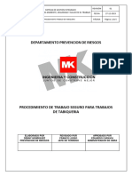 Procedimiento de Trabajo - Trabajos de Tabiqueria