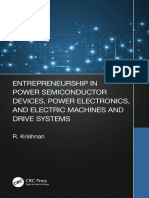 Krishnan Ramu - Entrepreneurship in Power Semiconductor Devices, Power Electronics, and Electric Machines and Drive Systems-CRC Press (2020)