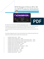 Pdfcoffee.com Autocad 2015 Keygen x PDF Free