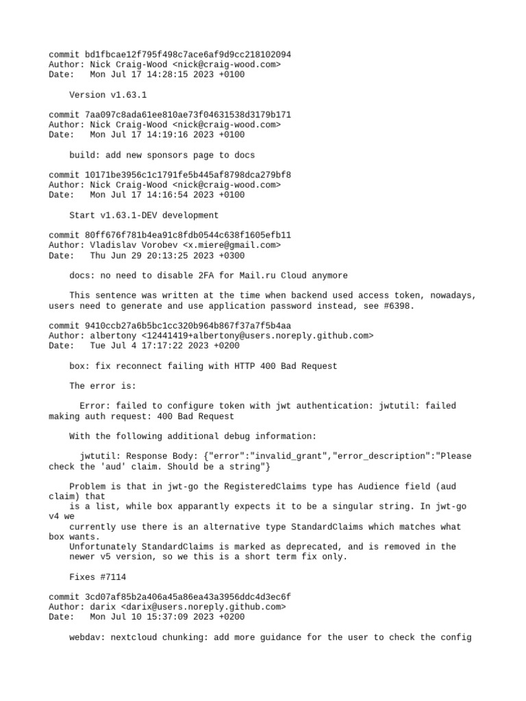 Git log pdf file system operating system technology