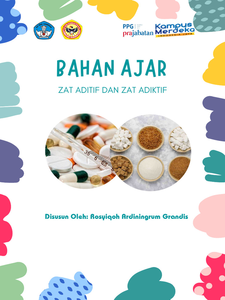 Bahan Ajar Zat Aditif Dan Zat Adiktif | PDF