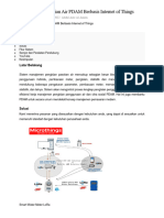 Manajemen Pengisian Air PDAM Berbasis IOT Micrithing