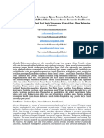 Analisis Kesalahan Penerapan Ejaan Bahasa Indonesia Pada Jurnal Literasi