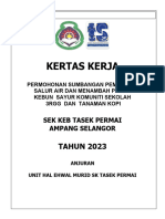 Kertas Kerja Kebun Sayur