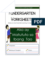 QUARTER-1 WEEK3 Worksheet-Kindergarten2021