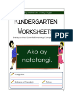 QUARTER-1 WEEK1 Worksheet-Kindergarten2021
