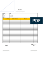 Format Notulen Excel