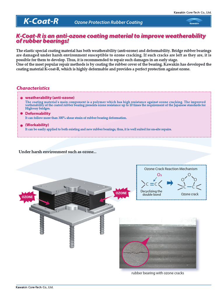 Ozone-Resistant Rubber Coating Solution | PDF