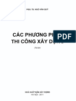 eBook Các Phương Pháp Thi Công Xây Dựng - Phần 1 - PGS.ts. Ngô Văn Quỳ - 980590