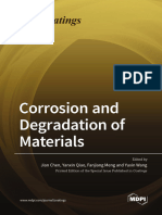 Corrosion and Degradation of Materials