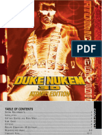 Duke Nukem 3D Atomic Edition Manuel Francais Anglais
