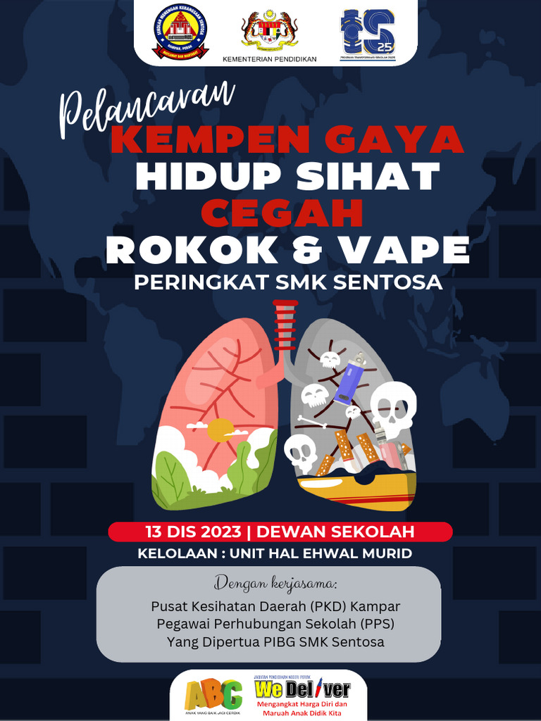 Buku Program Cegah Rokok Dan Vape | PDF