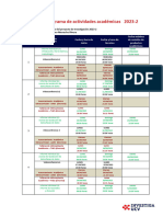 Cronograma de Diseño 2023 - 2 (Adecuado)