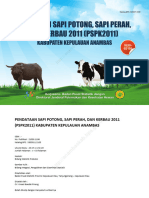 Pendataan Sapi potong, Sapi Perah, dan Kerbau 2011 Kabupaten Anambas