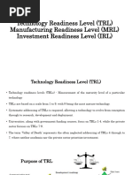 AFRL TRL and MRL Calculator Guide | PDF | Component Based Software ...