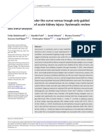 Vancomycin AUC Vs Trough Only Guided Dosing and The Risk of AKI. Systematic Review and Meta-Analysis