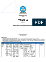 Silabus Kelas 3 Tema 4