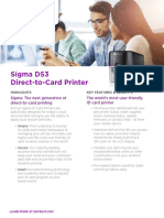 Sigma DS3 Direct To Card Printer Ds