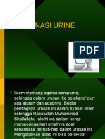 Kebutuhan Eliminasi Urine