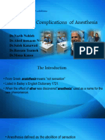 Anesthesia Complications
