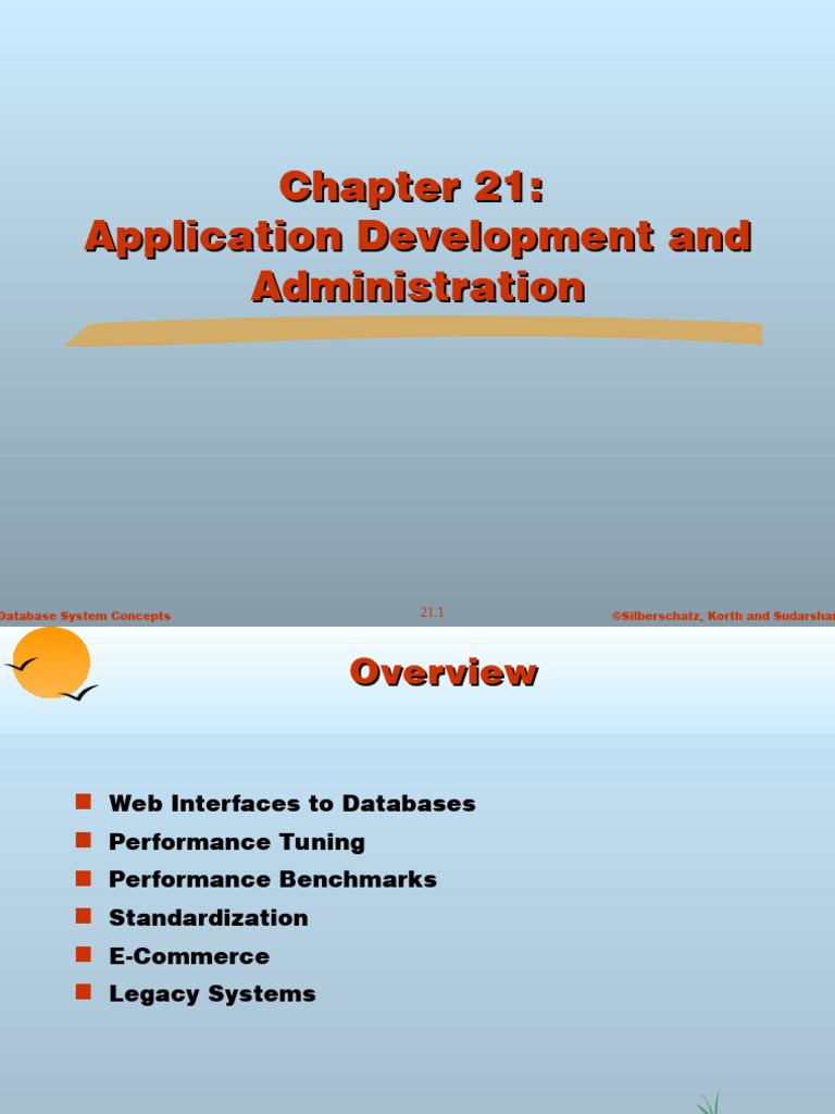Application Development and Administration | PDF