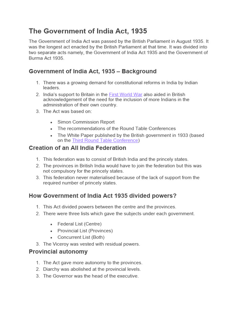 The govt of india act 1935 pdf