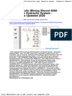 Cat Hydraulic Mining Shovel 6060 Electrical Hydraulic System Schematics Updated 2020