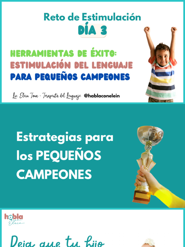 Estrategias de Lenguaje para Niños | PDF | Artes del Lenguaje y ...