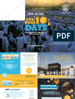 Dhul Hijjah - Guide To The First 10 Days