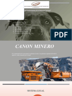 El Canon Minero - GRUPO N°7