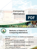 Comparing Alternatives 1 1