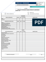 SSOMA FT 32 Checklist Tronzadora