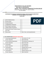 Format Instrumen Komsospol Provinsi