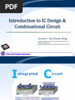 Lec01 Verilog Combinational Circuits Design 2022 Spring