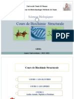 Cours de Biochimie Structurale 2022 2023 GLUCIDES